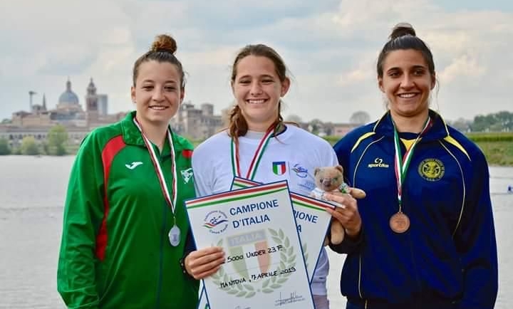 Sara Mzygold del Tevere Remo campionessa d’Italia