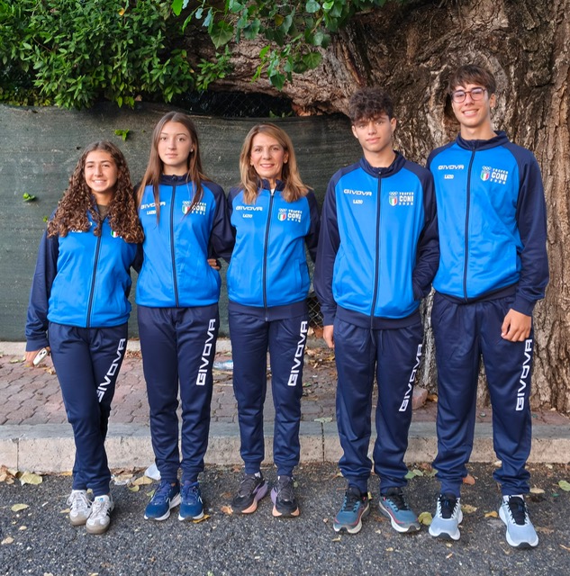 Trofeo CONI 2026: tre atleti della Tevere Remo nella rappresentativa del Lazio